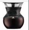 Кофейник с фильтром Pour Over 0.5 л. чёрный