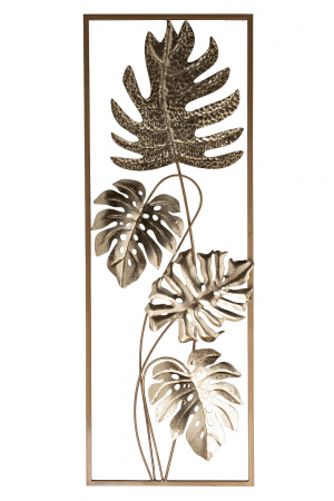 37SM-84380 ПАННО ДЕКОРАТИВНОЕ "ТРОПИЧЕСКИЕ ЛИСТЬЯ"