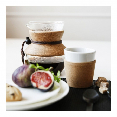 BODUM Кофейник с фильтром Pour Over 0.5 л. пробковый