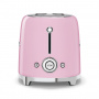 Smeg TSF01PKEU тостер на 2 ломтика, розовый 