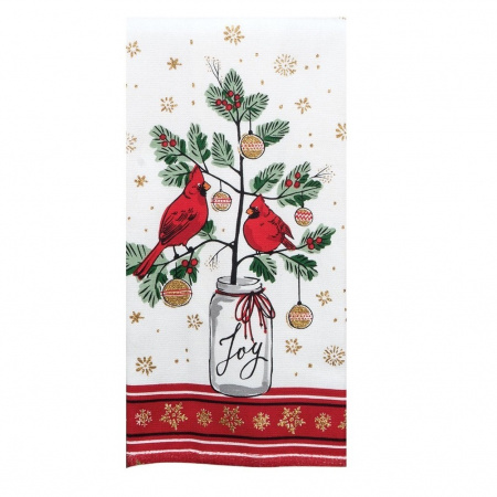 Полотенце кухонное Kay Dee Designs "Красный кардинал" 41*66, хлопок