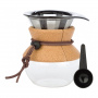 BODUM Кофейник с фильтром Pour Over 0.5 л. пробковый