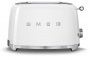 Smeg TSF01WHEU тостер на 2 ломтика, 950 ВТ, 19.8х19.5 см, ,белый 
